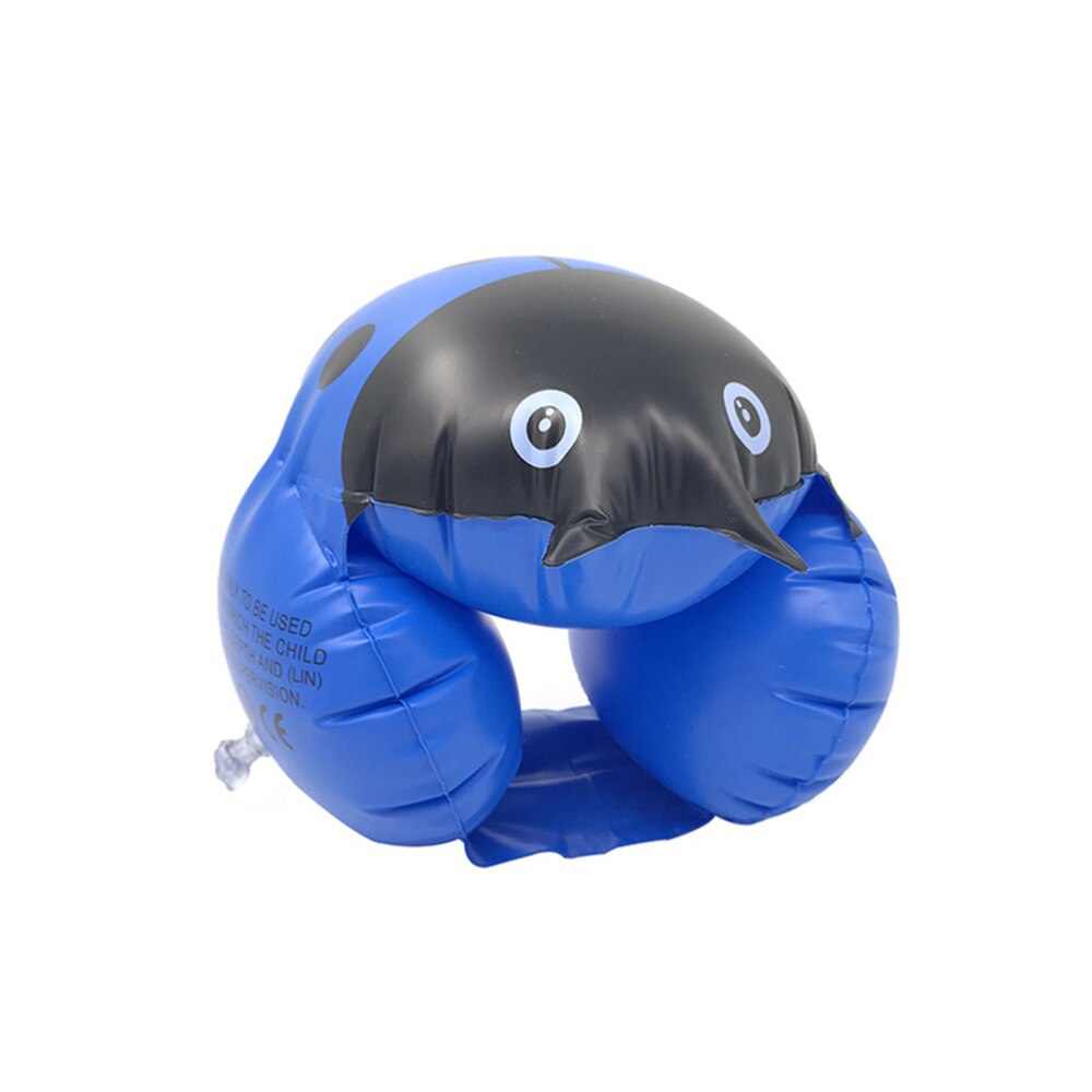 2 Pcs Zwemmen Arm Cirkel Veilig Dikker Dubbele Airbag Zwemmen Float Ring Lieveheersbeestje Opblaasbare Zwemmen Ring Voor Kinderen