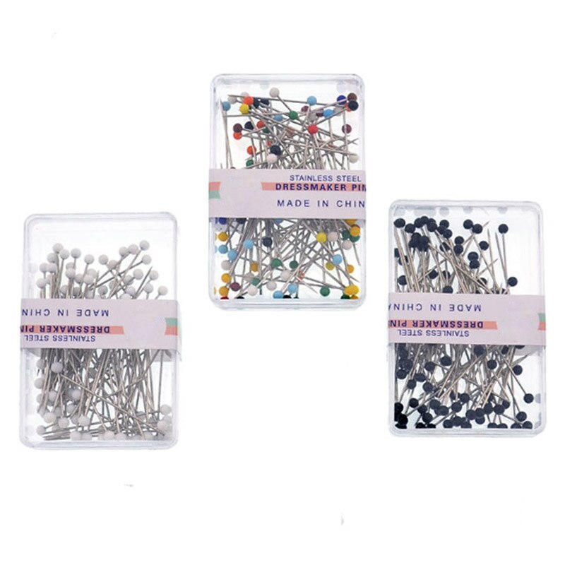 Naaien Gereedschap Plastic/Rvs Diy Dressmaking Pins Bloemisten Naaien Pin 3 Kleuren Voor Corsage Multi Purpose Parel Hoofd