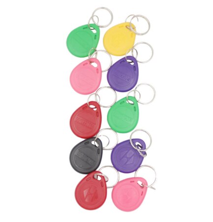 RFID Card Backlight Touch Access Control keypad 125khz Card Reader Door system Lock opener wiegand 26 output Card Reader: mix color 10pc key