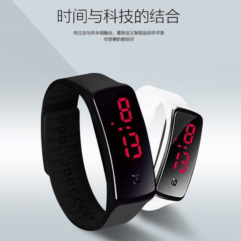 13 kleuren heren dames rode led horloges siliconen dames armband led horloge led digitaal meisjes sporthorloge relogio masculino