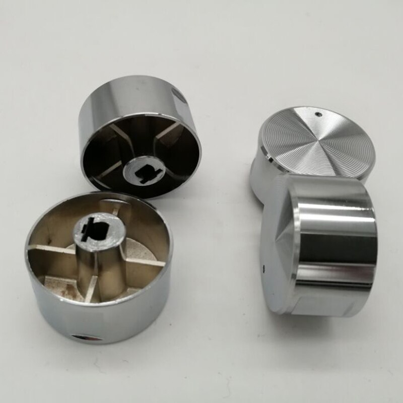 5 PCS Rotary switch Gas Stove Parts Gas Stove Knob Stainless Steel Round Knob Knob