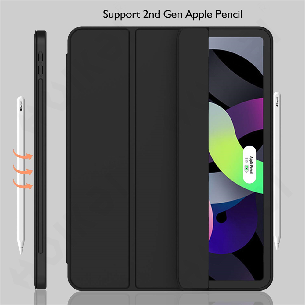 Rotating Case for iPad 11 Air 13 / Air M3 M5 with Pen Holder 360 Degree Protective Stand Cover Auto Wake Sleep
