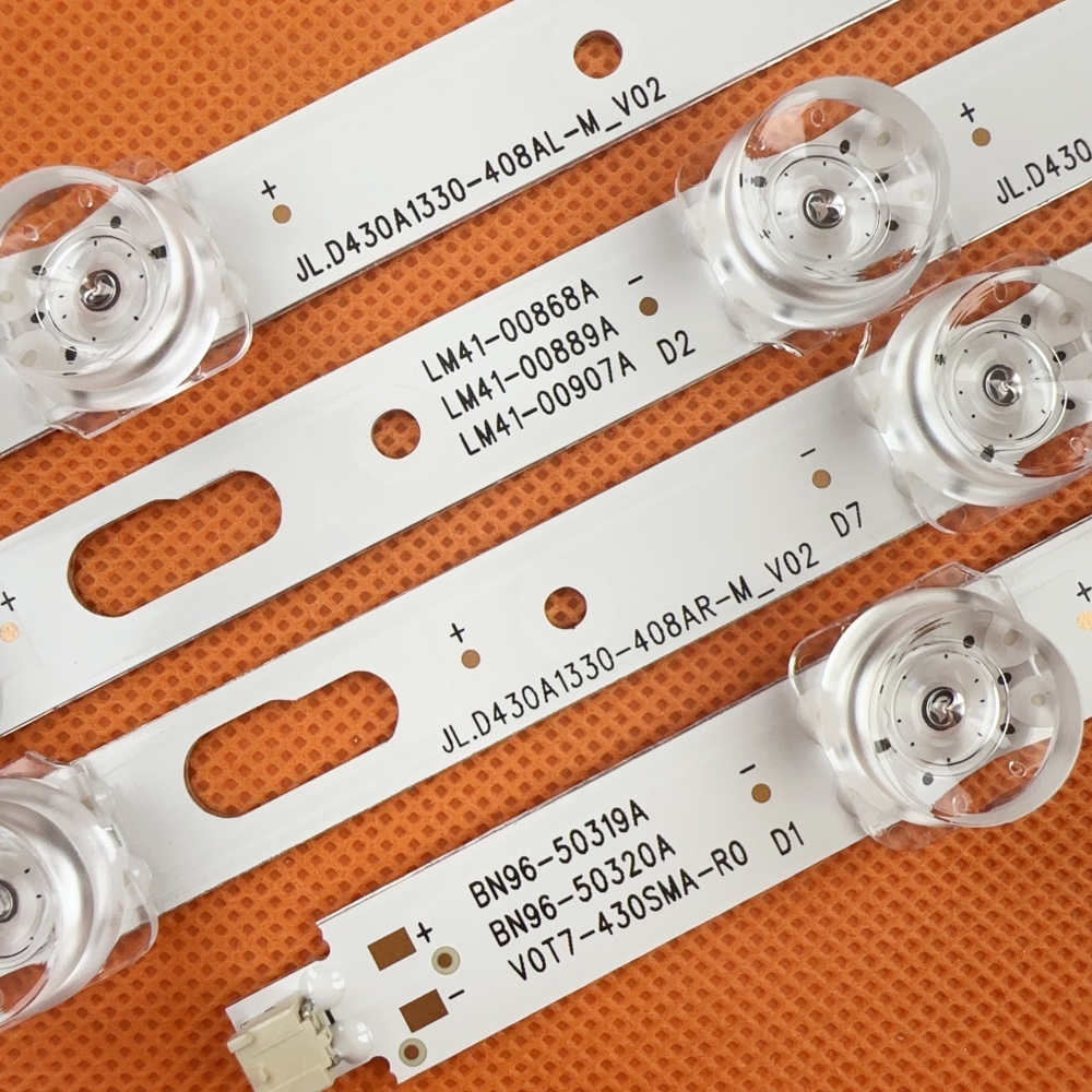 Led-nauha  ue43 tu 7125 kxxc  ue43 tu 7125k un43 tu 7000 un43 tu 8000 un43 tu 8200 ue43 tu 7100 bn96-50319a 50320a lm41-00867a