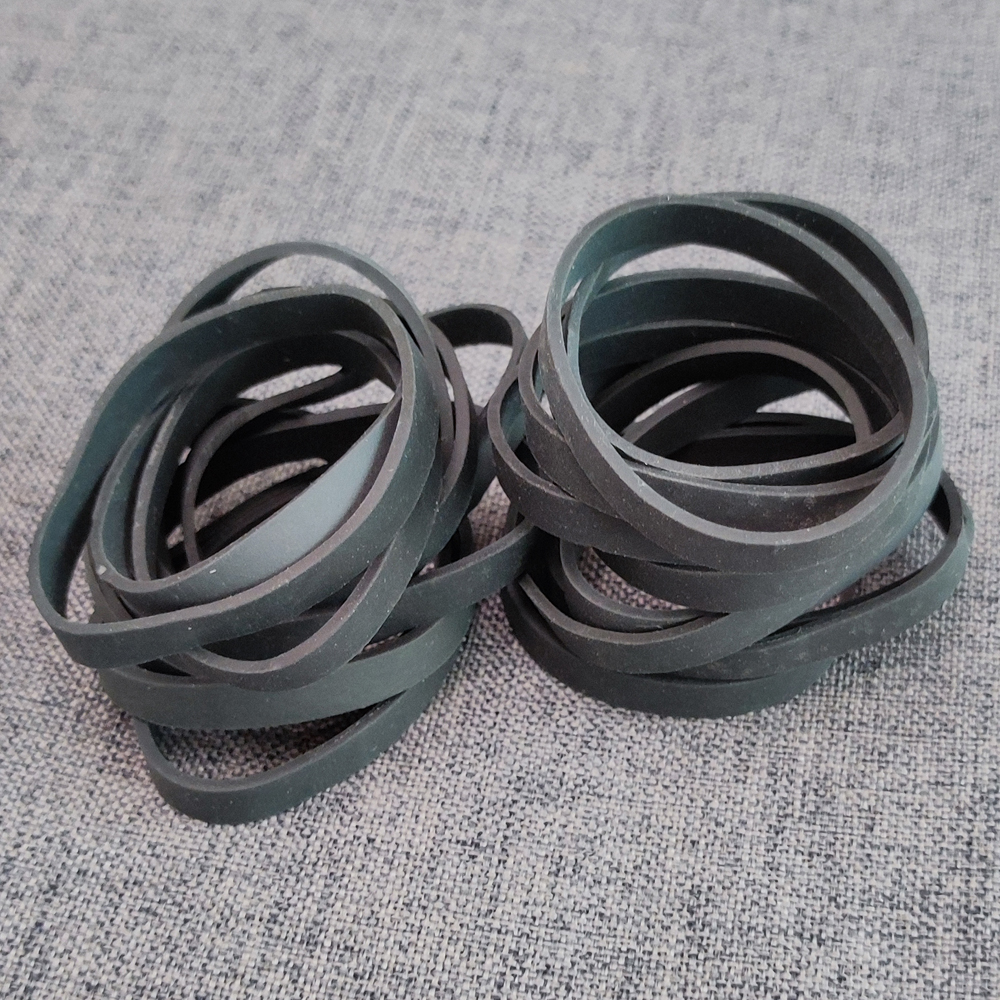 100 stuks grote zwarte elastiekjes sterke rubberen ring rekbare stevige rubberen elastische band kantoor thuis verpakking levering rubberen stropdas