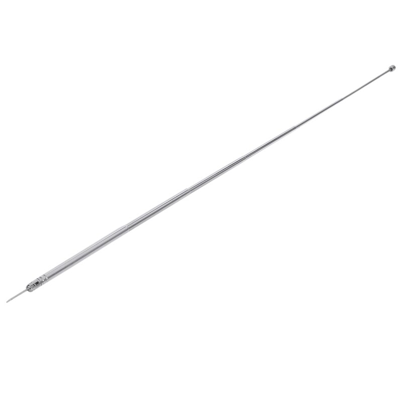 Replacement 39cm 6 Sections Telescopic Antenna Aerial for Radio TV