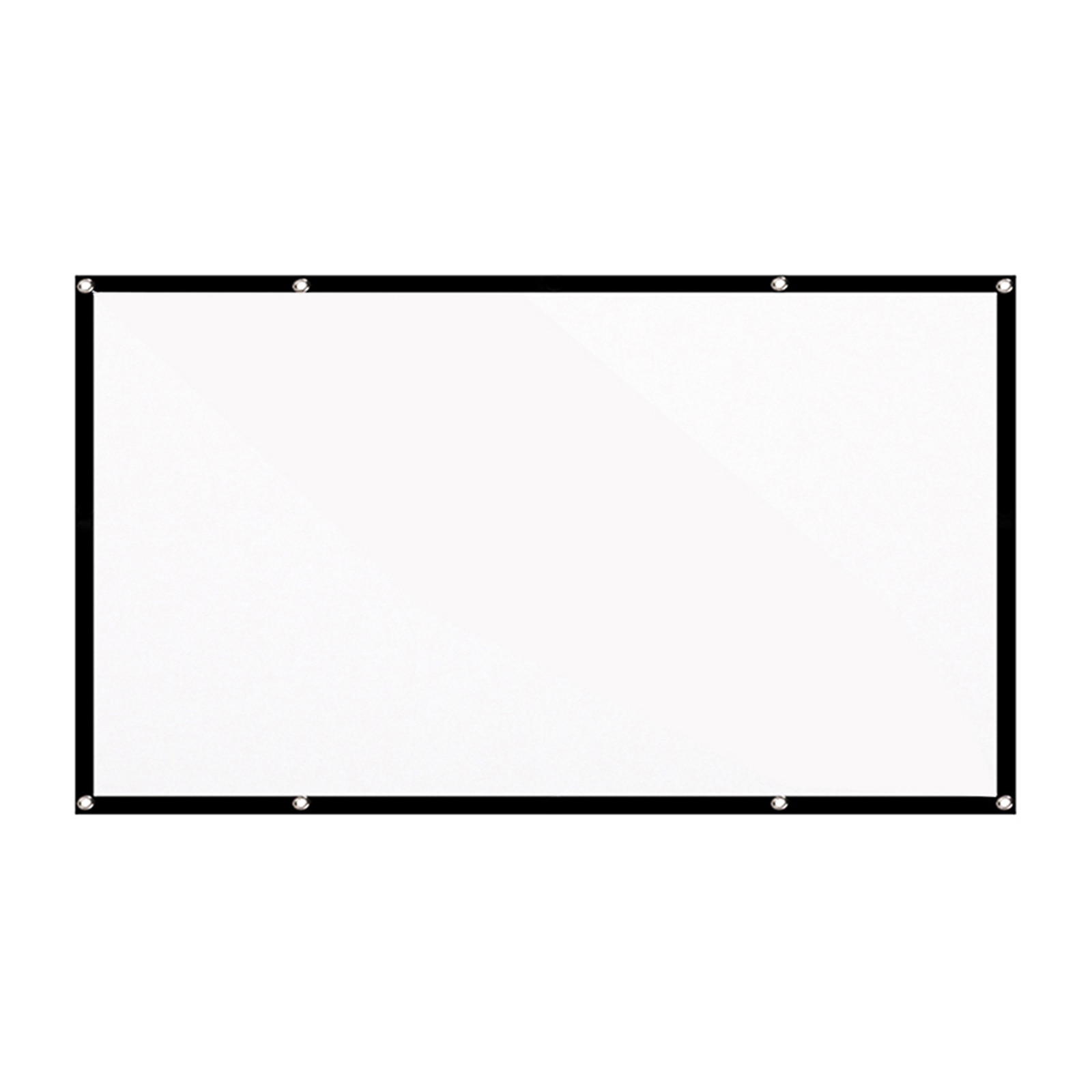 100/120Inch 16:9 Projectiescherm Portable Hd Projector Scherm Opvouwbare Dikke Scherm Met Draagtas Voor Outdoor Home theater