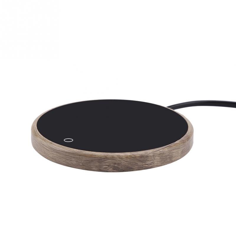 Posavasos termostático Calentador de vasos de 220-240V, calefacción eléctrica de 15W, calentador de bebidas para biberones