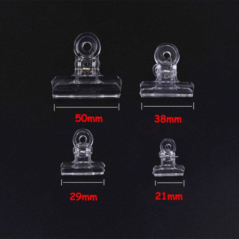 CONTEMPLATOR 4 stks Clear CDC Magic Gereedschap Maken Hackles 4 maten Fiber Feather Clips Nasynchronisatie Clip Onmisbaar Vliegbindset Gereedschap: Sky Blue