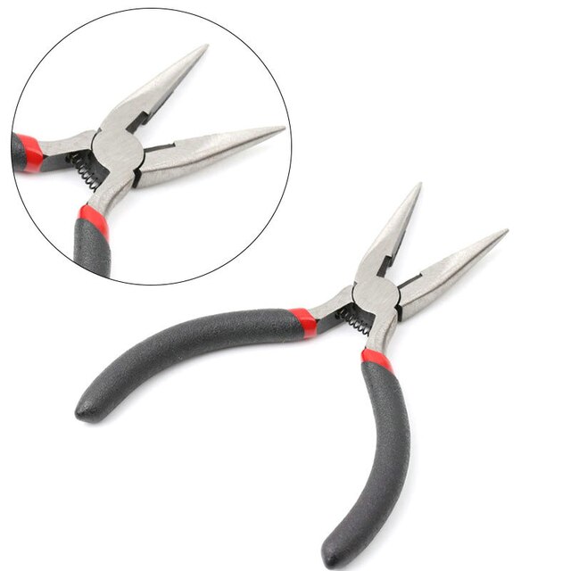 Diagonale Zangen Schmuck Reparatur Werkzeug Bausatz Runde Nase Zange Nadel Zange Draht Schneider für Schmuck, sterben DIY Handgemachte Werkzeuge: D1117