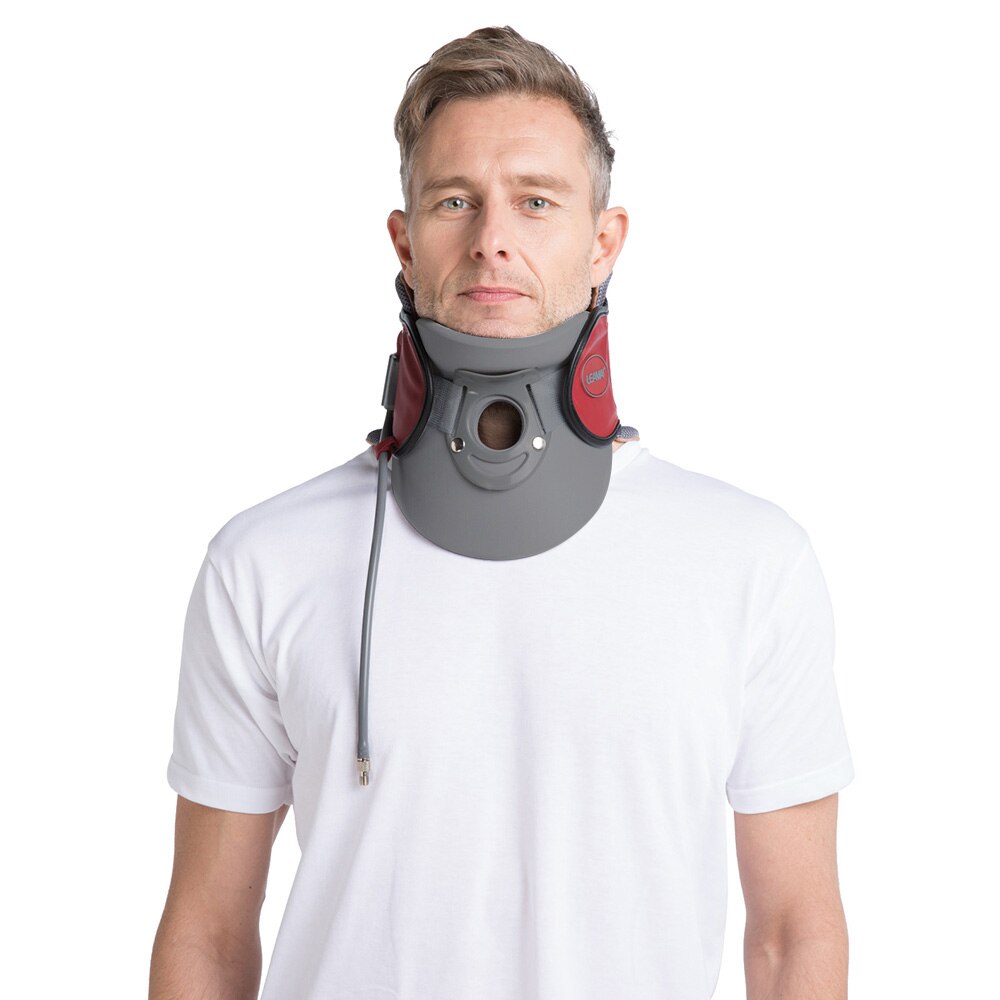 LEAMAI Inflatable Cervical Neck Traction Device Orthopedic Pillow Pain Stress Relief Neck Stretching Neck Collar Support Brace