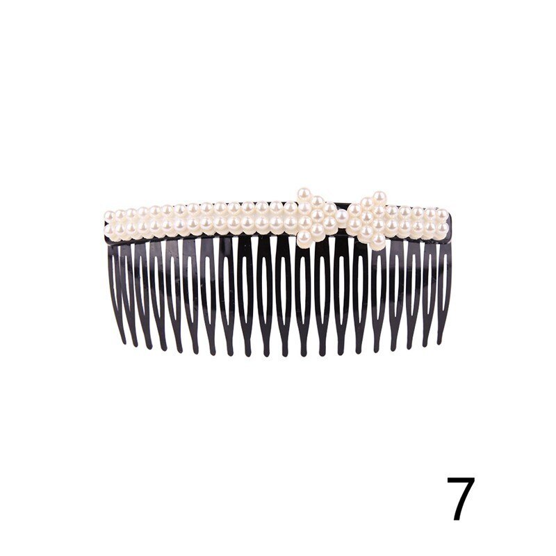 Haarkam met harsspiraal, haarstylingtool, bruidshaaraccessoire, schoonheids- en gezondheidskam, zwarte kam voor vrouwen, dames en meisjes: 7