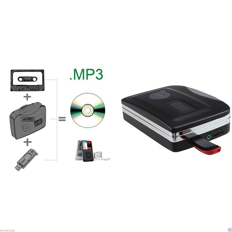 Accessoires Usb Cassette Capture Cassette Tape-to-MP3 Converter In Computer Stereo Hifi Geluidskwaliteit Mega Bass O Muziek Pl