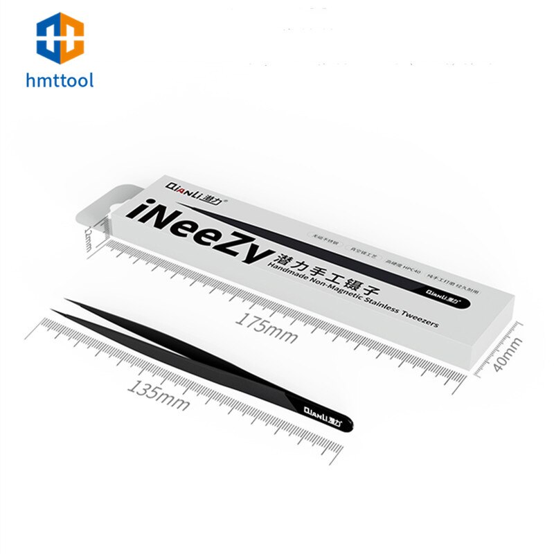 QianLi Handmade Precision Tweezers Stainless Steel Non Grandado