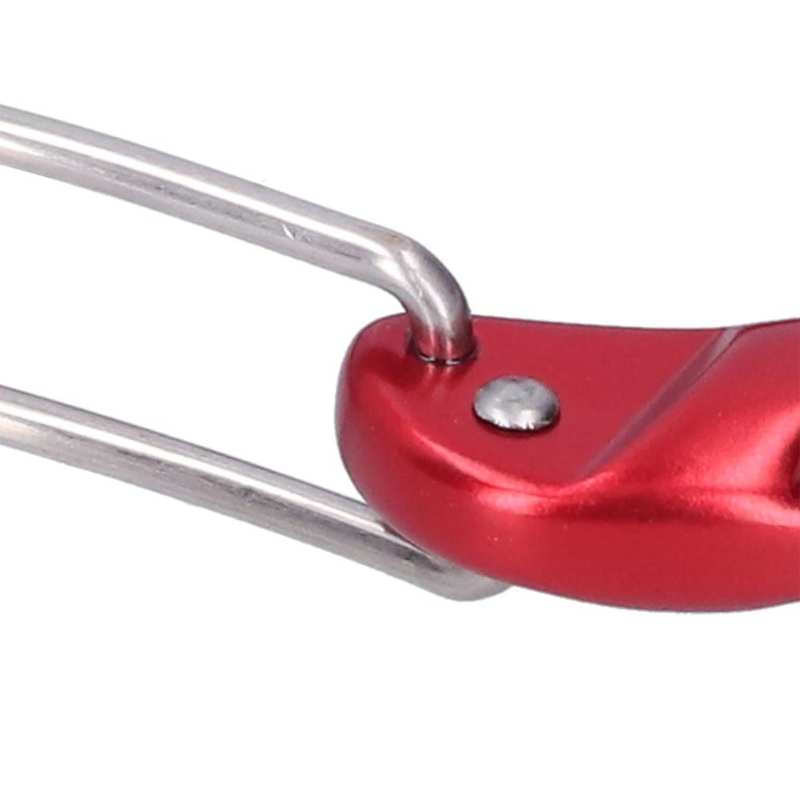 Faspiroty Mousqueton à Vis 304 Inox – Lot De 10 Petits Connecteurs Chaîne Rapides, Anneaux Verrouillables Pour Porte-Clés, Camping, Laisses Chien