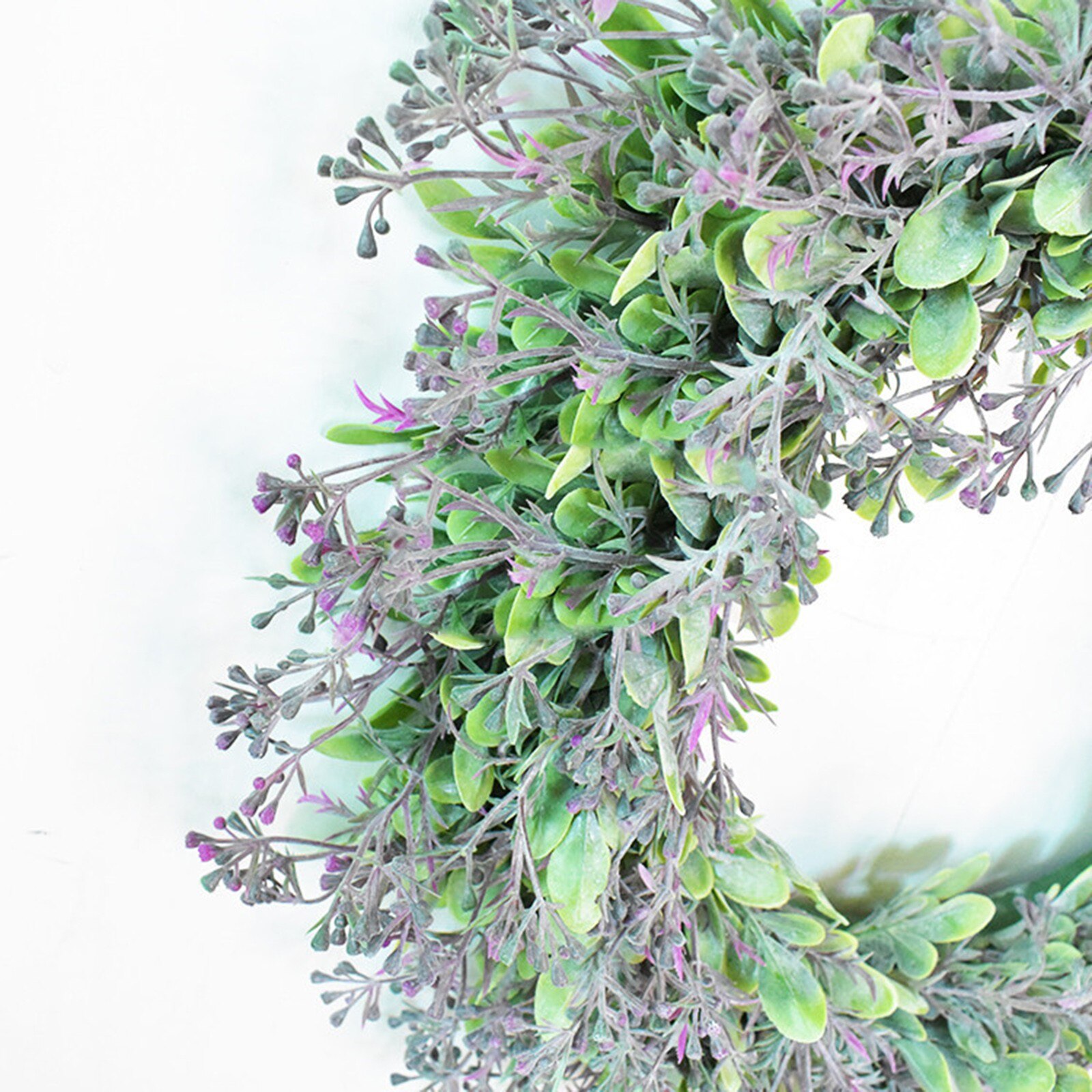 Massaal Grote Simulatie Amerikaanse Waterhyacint Krans 18 Inch Guirlande Kunstmatige Krans Muur Opknoping Thuis Deur Decoraties