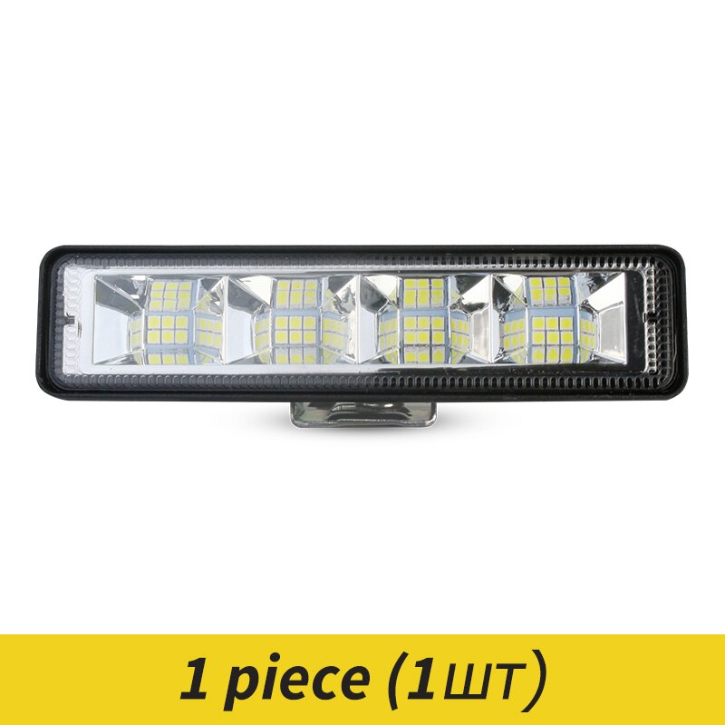 Xinfok Auto Led Werk Spot Flood Light Beam 3030 Smd Dc 12-24 Volt 72 Watt 6500K Verlichting voor Vrachtwagen 4X4 4WD: 1 PCS