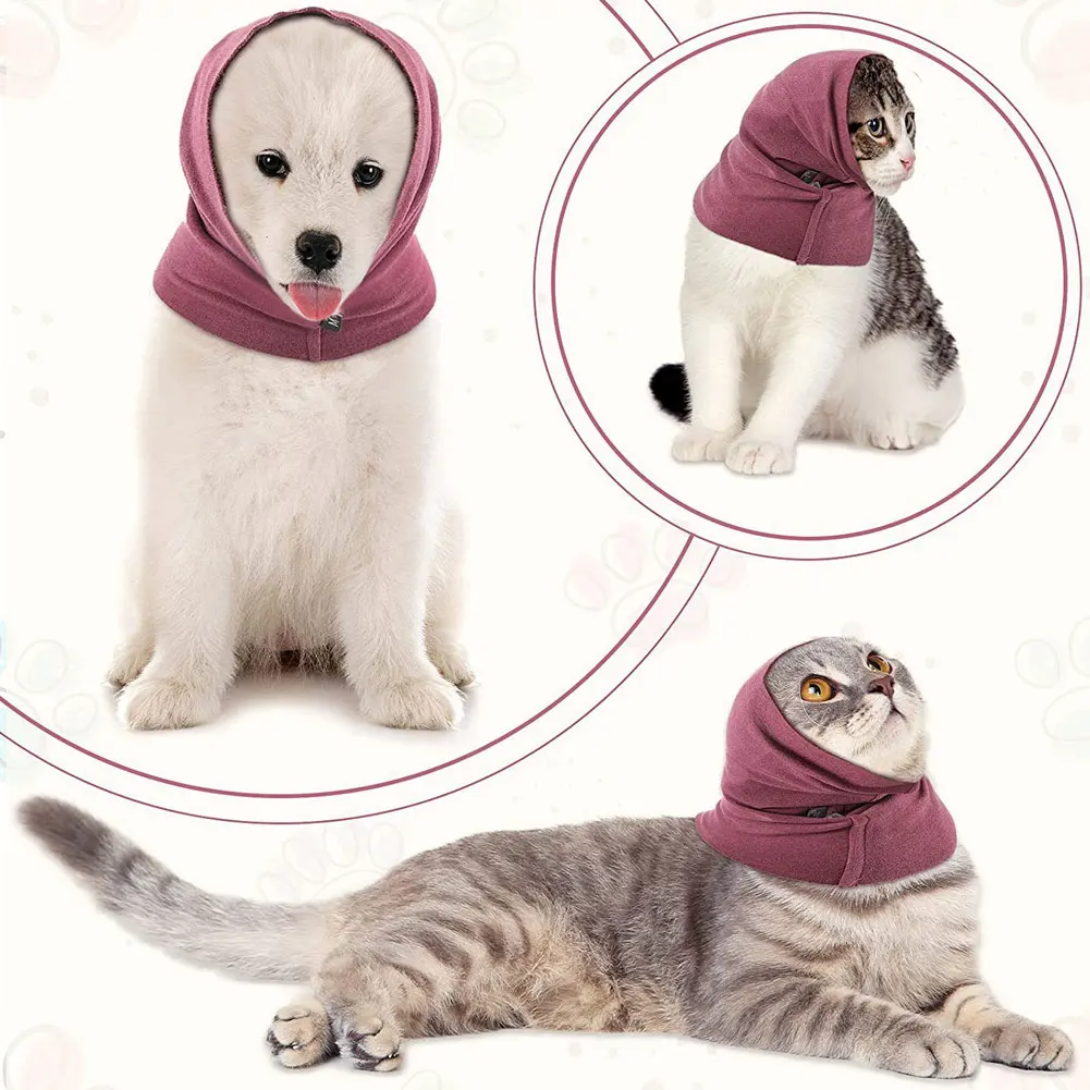 Happy Hoodie for Dogs and Cats - The Original Grooming and Force Drying Miracle Tool for Anxiety Relief and Calming Dogs