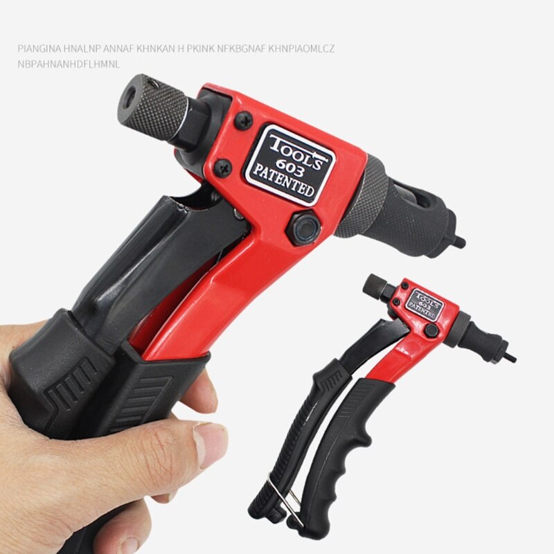 Manual Threaded Blind Rivnut Tool Hand Nut Machine Extractor Riveting Tool set