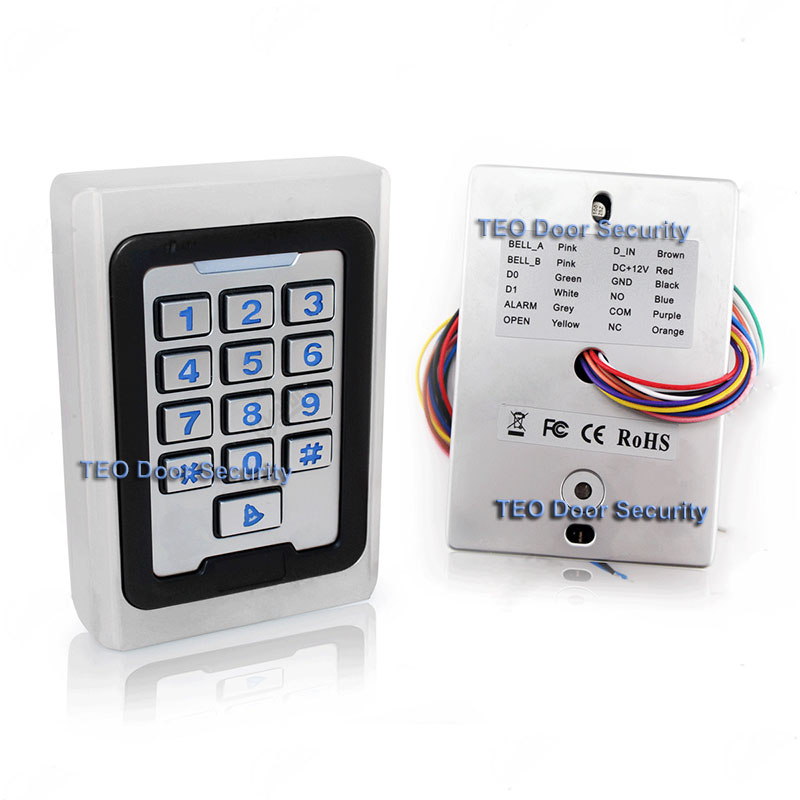 Backlight Keypad Metal Access 2000 Users 125khz RF... – Vicedeal