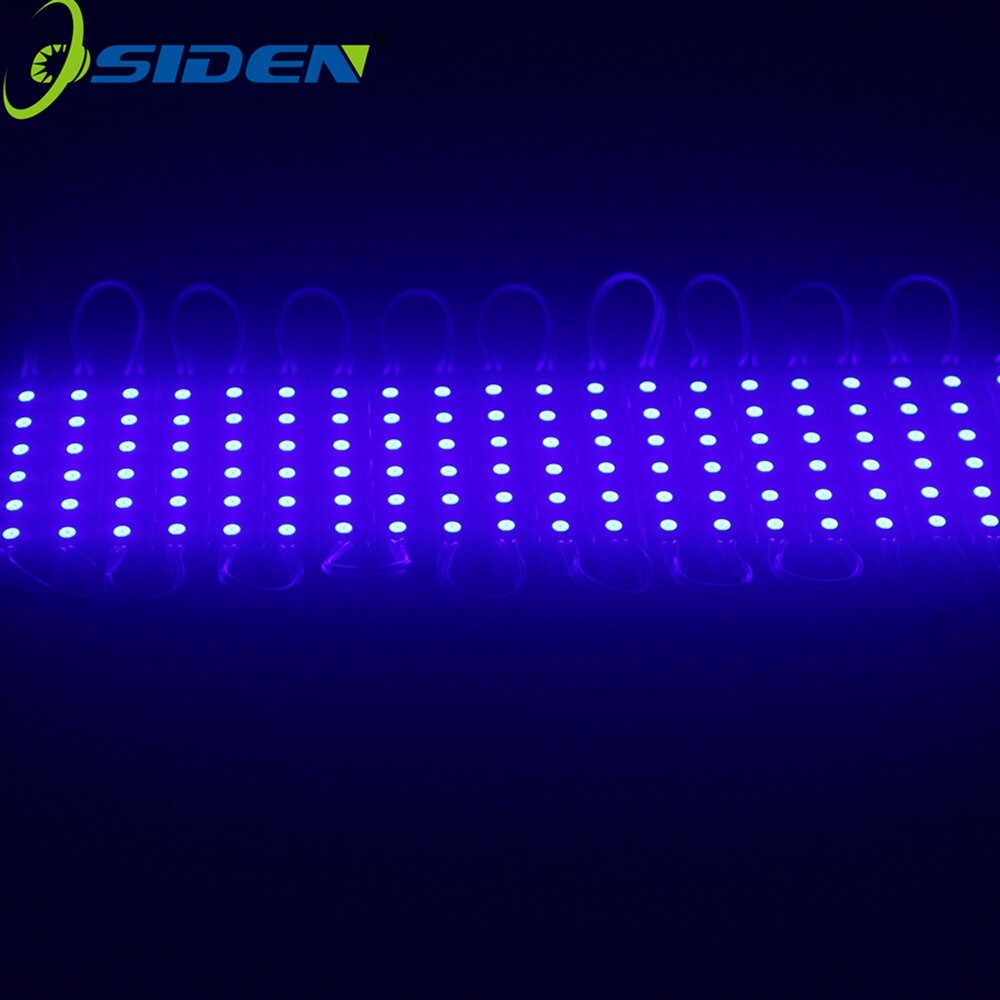 OSIDEN 5050 6LEDs LED Modules White/Warm white/Red/Green/Blue Waterproof IP65 DC12V By DHL