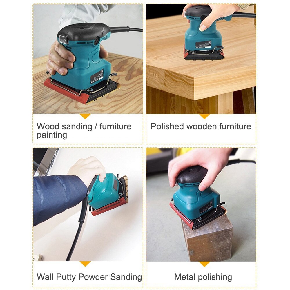 200W Electric Sander Machine 100mm Sandpapers 220V... – Grandado