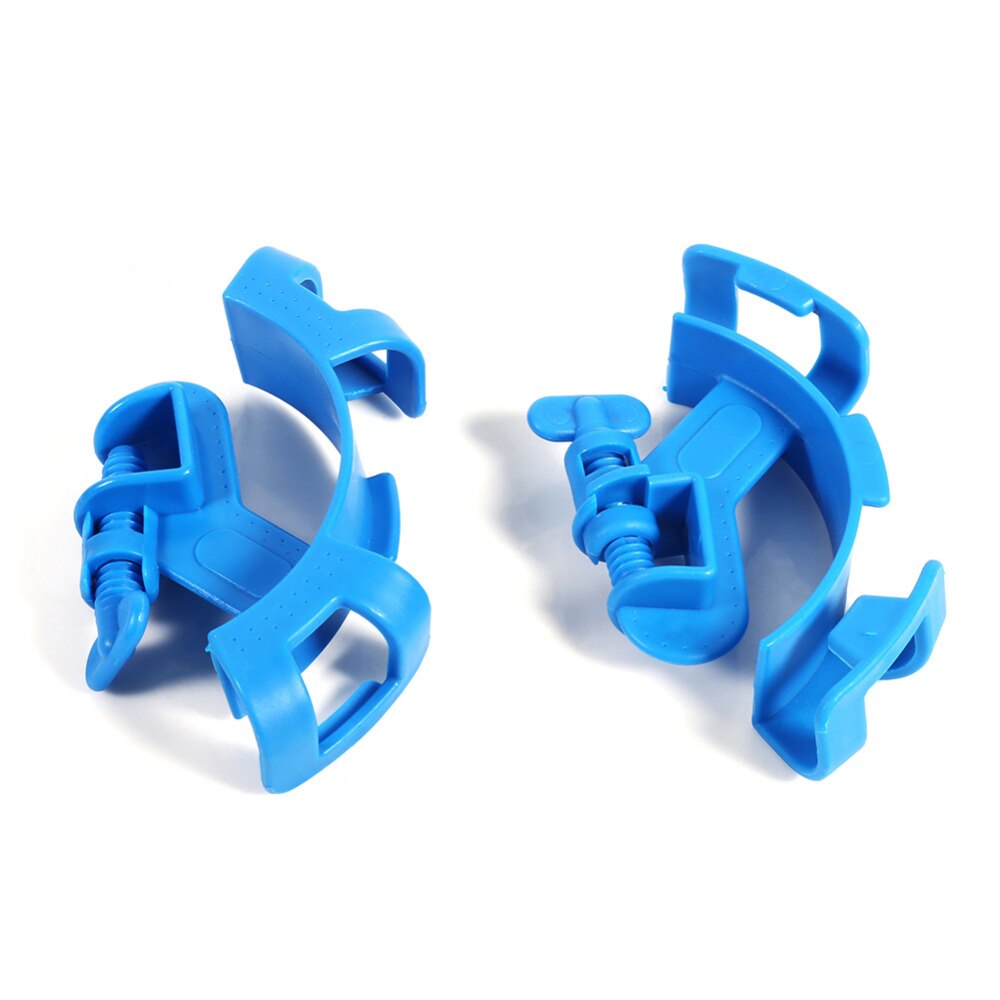 5Pcs Blue Fish Aquarium Filtration Water Pipe Fish Tank Filter Hose Holder For Mount Tube Tank Accessories