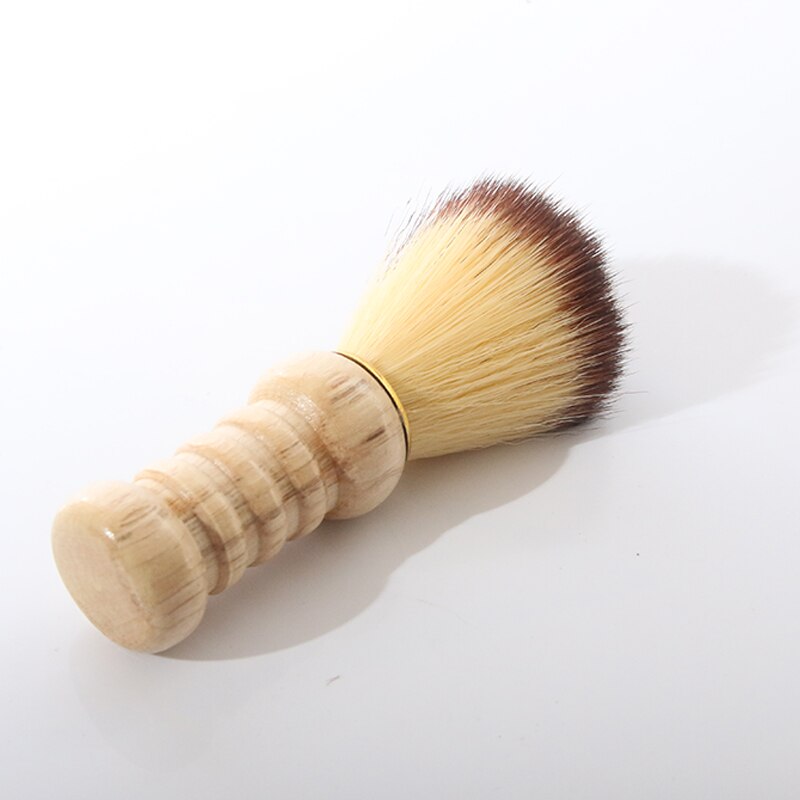 Horse Hair Shave Shaving Razor Brush Wood Handle Mustache Brushes For Men Clearance Beard Tools -5