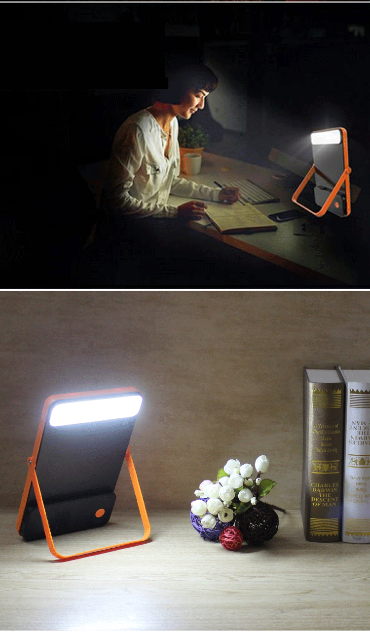 Solar Oplaadbare Noodverlichting Outdoor Verlichting Multifunctionele Zonnepaneel Met Licht Solar Tent Licht Camping Licht