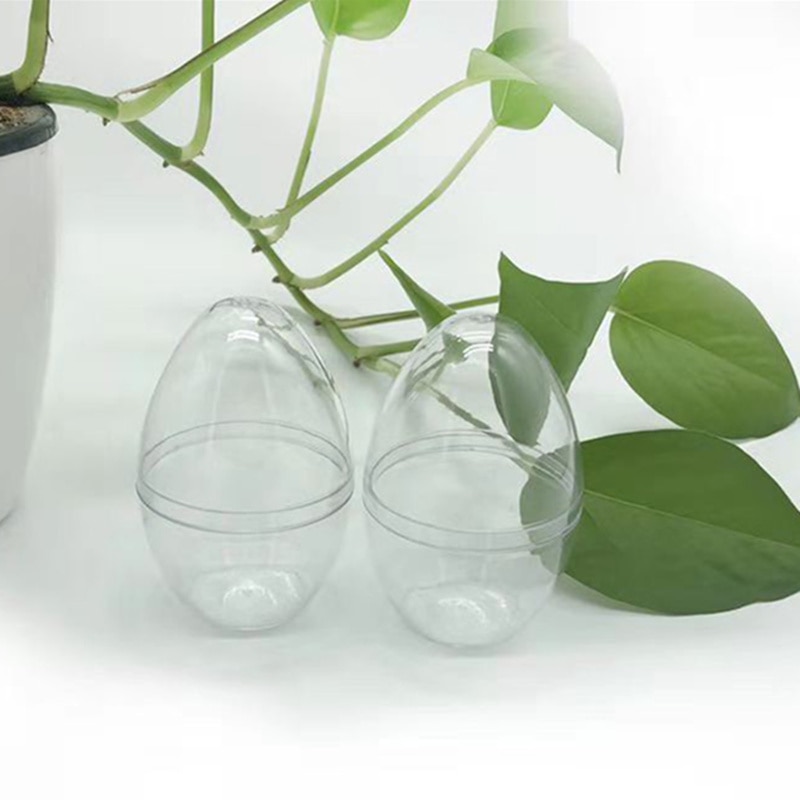 1 PC Ei Vormige Transparante Lege Make Spons Shaper Bladerdeeg Houder Stand Opbergdoos Cosmetische Ei Puff Case