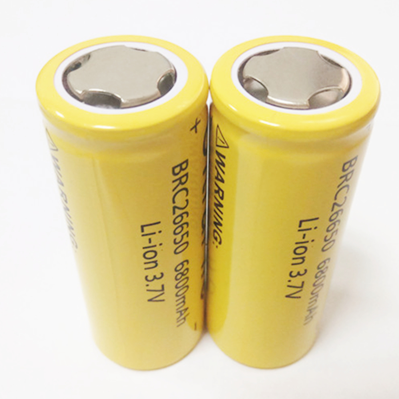 100% Originele 26650 3.7 V 6800 Mah 26650 Lithium Oplaadbare Batterij Voor Zaklamp Batterijen Gtl Evrefire