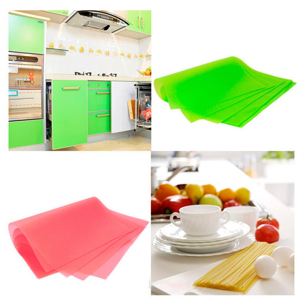Coussin de réfrigérateur antibactérien antisalissure avec l'humidité, tapis de réfrigérateur étanche, peut être coupé, 1 pièce