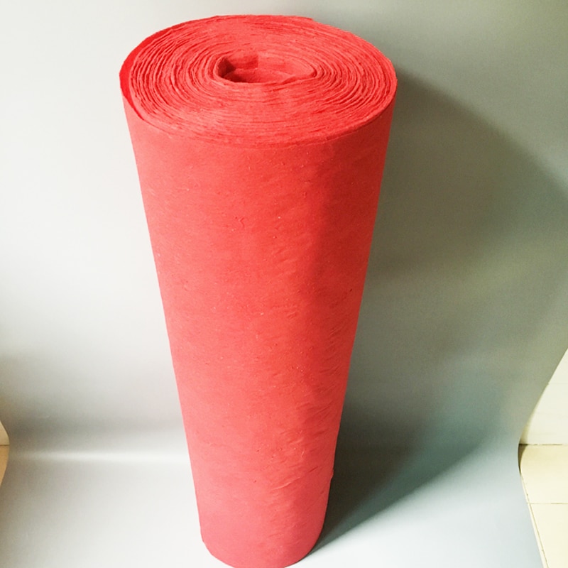 Red special Paper Lining for Computer Embroidery Machine Embroidery Stabilizer Backing Easy To Tear Paper