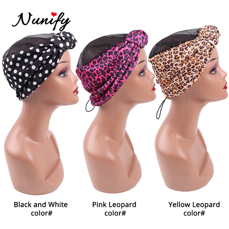 Nunify Mesh Wig Cap Linked Headband For Making Wigs Drawstring Hair Net For Hair Bun Crochet Headband Wig Cap Hair Band Wig Caps
