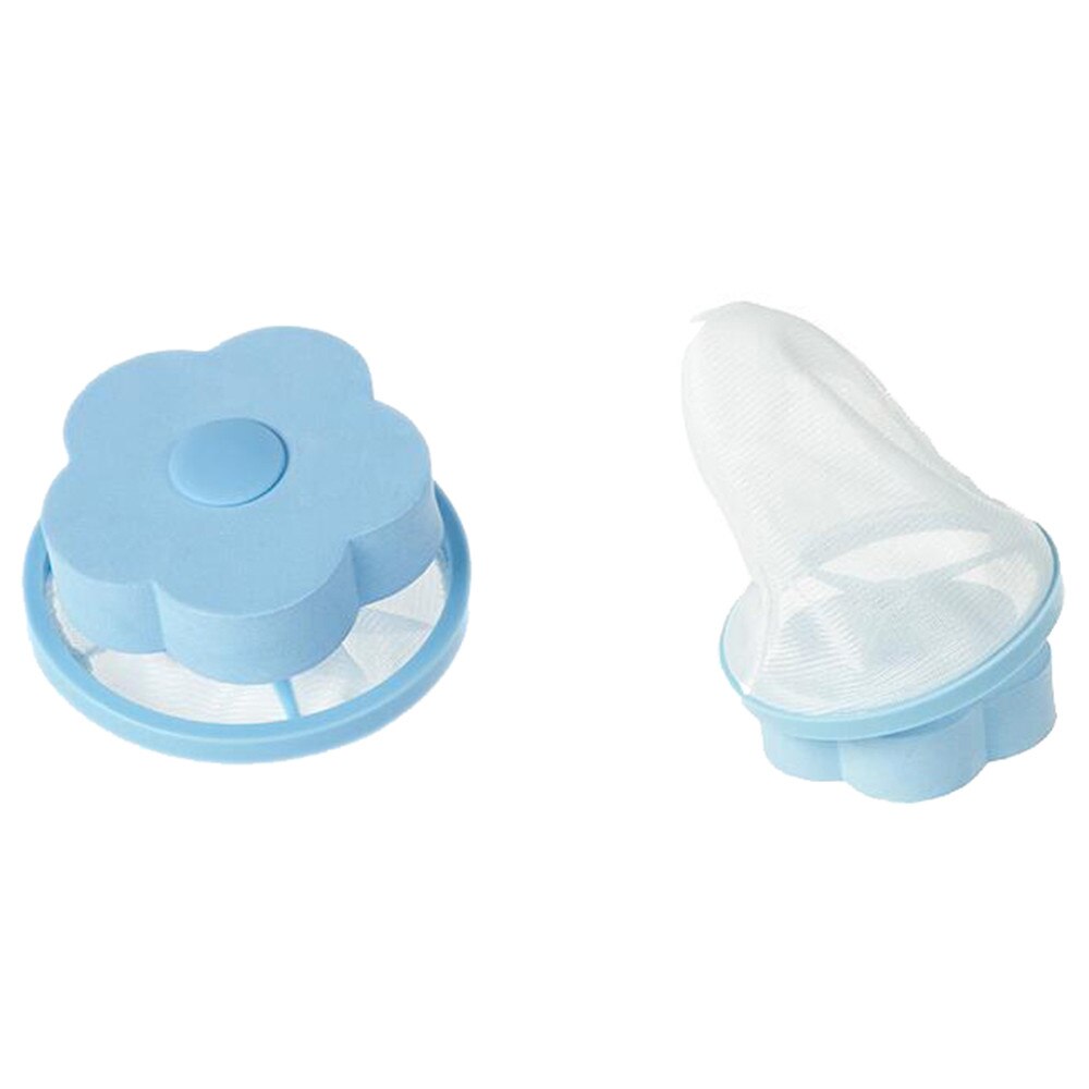 Attrape-poils réutilisable en fourrure d'animaux de compagnie, 1 pièce, réutilisable, flottant, sac à mailles, Machine à laver, piège à peluches: Blue 