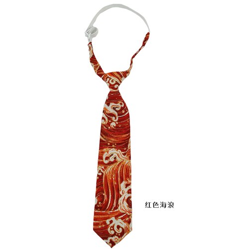 Kvinder mænd dreng pige barn koreansk japansk catwave vintage søde kawaii hals slips tilbehør streetwear slips: Som foto 7
