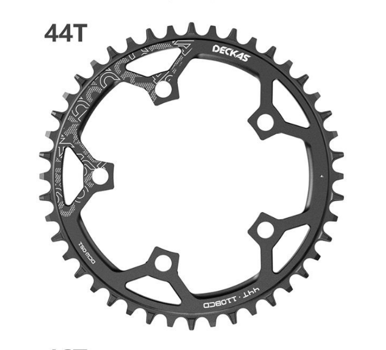 Deckas 110BCD Kettingblad Racefiets Smalle Grove 36T 38T 40T 42T 44T 46T 48T 50T 52T 110BCD 5 bouten fiets Kettingwiel: Paars