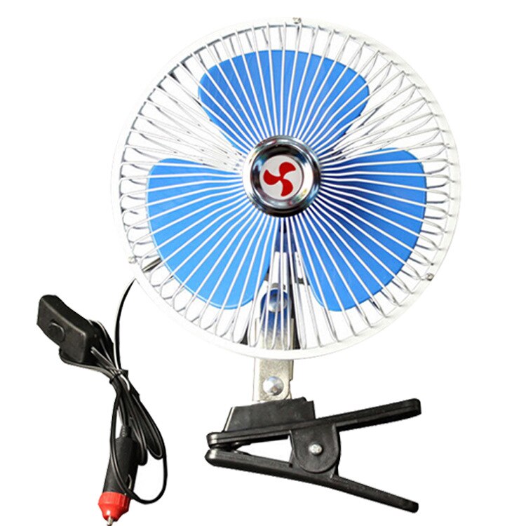 Auto Accessoires Mini Kleine Ventilator 12V 8-Inch Semi-Gesloten Fan Zomer Koeling En Koelventilator