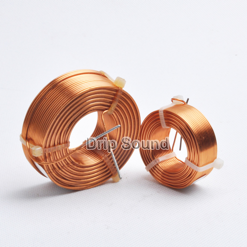 Pièces de fil de cuivre sans oxygène, 1.2mm 0.2mH-1.8mH, haut-parleur croisé, amplificateur Audio, inducteur 4N, 1 pièce