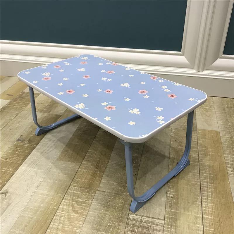 Lazy bed computer desk folding dormitory bed desk simple children home student study desk: Color 6