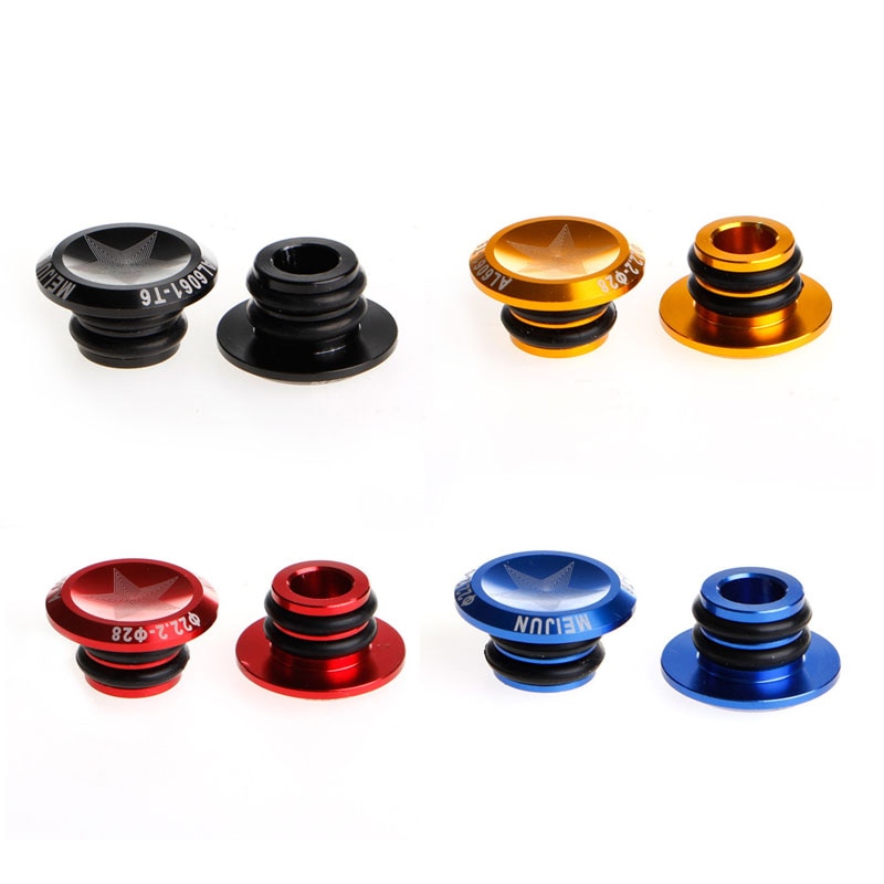 Bike MTB Mini Aluminum Alloy Grip Handlebar Bar End Plugs Stoppers Caps For most bike/ bicycle handlebars