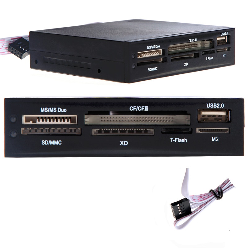 3.5 "alle in1 Schreibtisch PC Speicher Kartenleser Interne Kartenleser Mikro SD Kartenleser Erinnerung Stock für Laptop Schreibtisch Peripheren