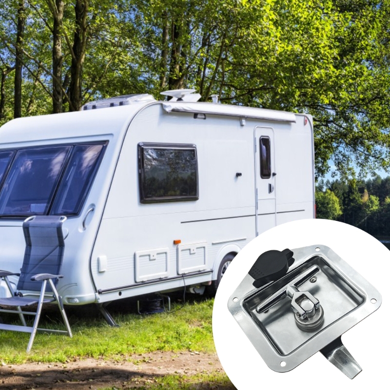 RV for Camper Trailer Entry Door Lock RV Door Lock Replacement Door for Latch Lo