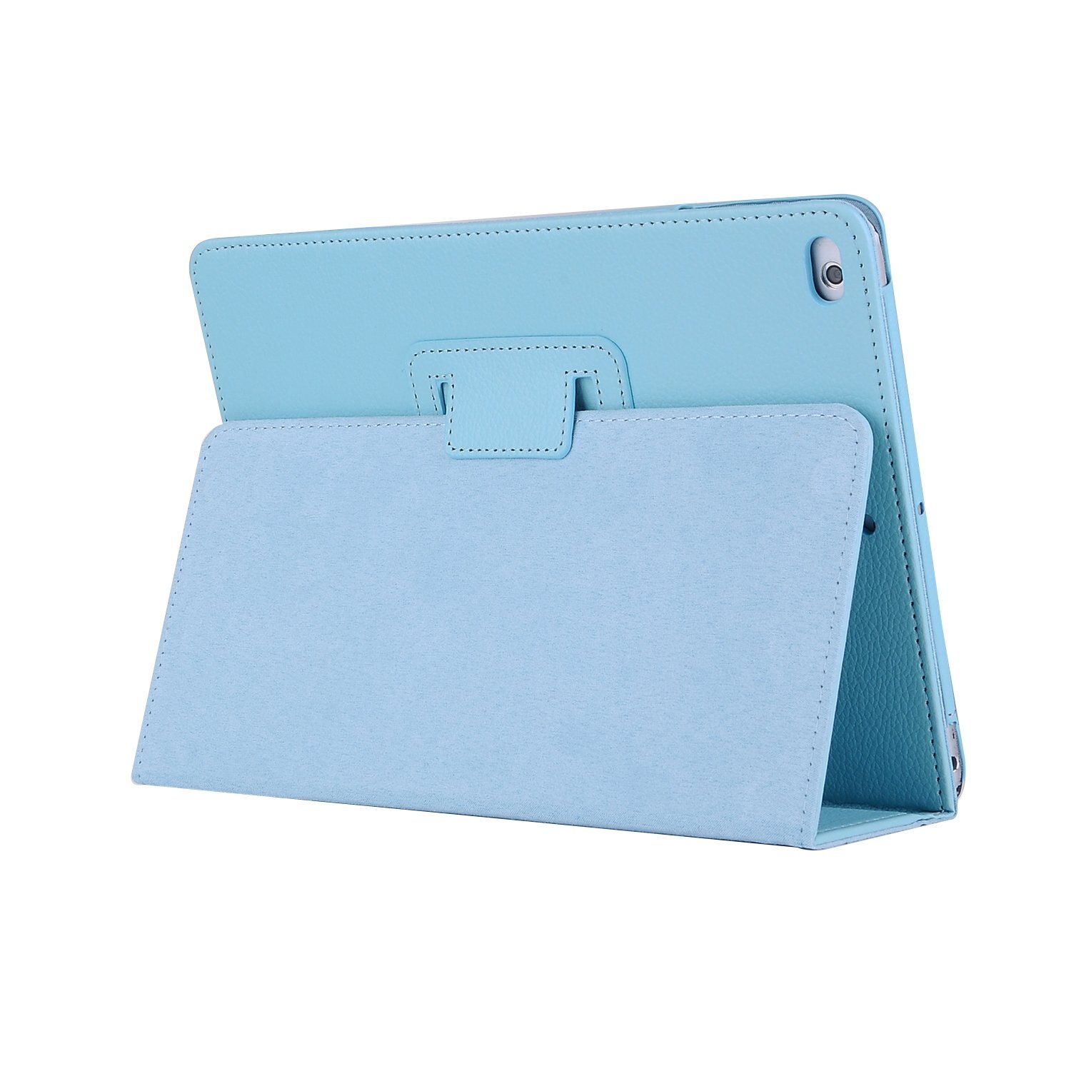 Pour ipad pro 10.5 étui A1701 A1709 A1852 Foilo support housse en cuir pour ipad air étui A2152 A2123 étui pour tablette Funda: for iPad pro blue
