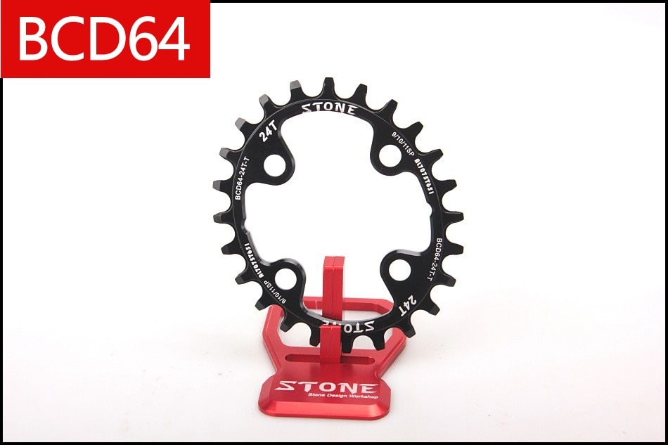 Stone BCD64 Oval Chainring Narrow Wide N/W 22T 24T 26T 28T for 1x9 1x10 1x 11 Speed small chainring bicycle parts