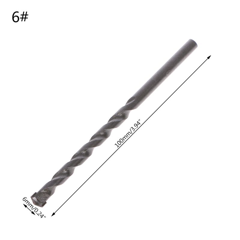 Wolframcarbid-Bohrer, Mauerwerksspitze, Betonbohren, 4/5/6/8/10 mm, Leistung f 94PD: Braun