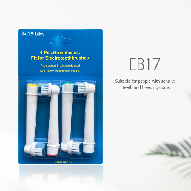 Têtes de brosse à dents électrique pour Oral B, tête de brosse de resubdivision pour la vitalité, buses Oral-B: Ivoire