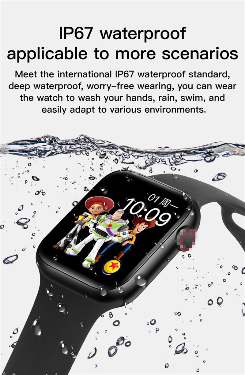 Slimy Smartwatch - 1.75 Inch Full Screen - Bluetooth Call - Heart Rate Tracker - for Android & iOS