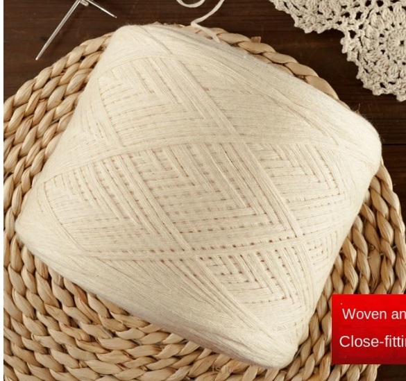 Knitting Cotton Yarn Thread Non Bleached Raw Coton Cords Baby ClothES Cochet DIY Scarf Sweater 500grams/Ball: army green