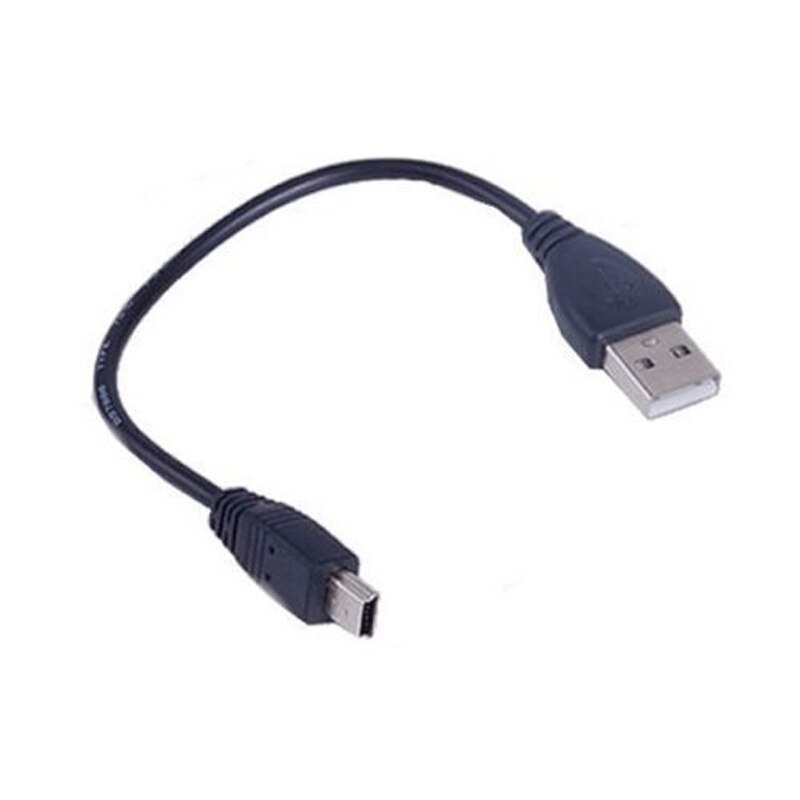Usb kort 2.0 a hann til mini 5 pin b data frakt kabel ledningsadapter