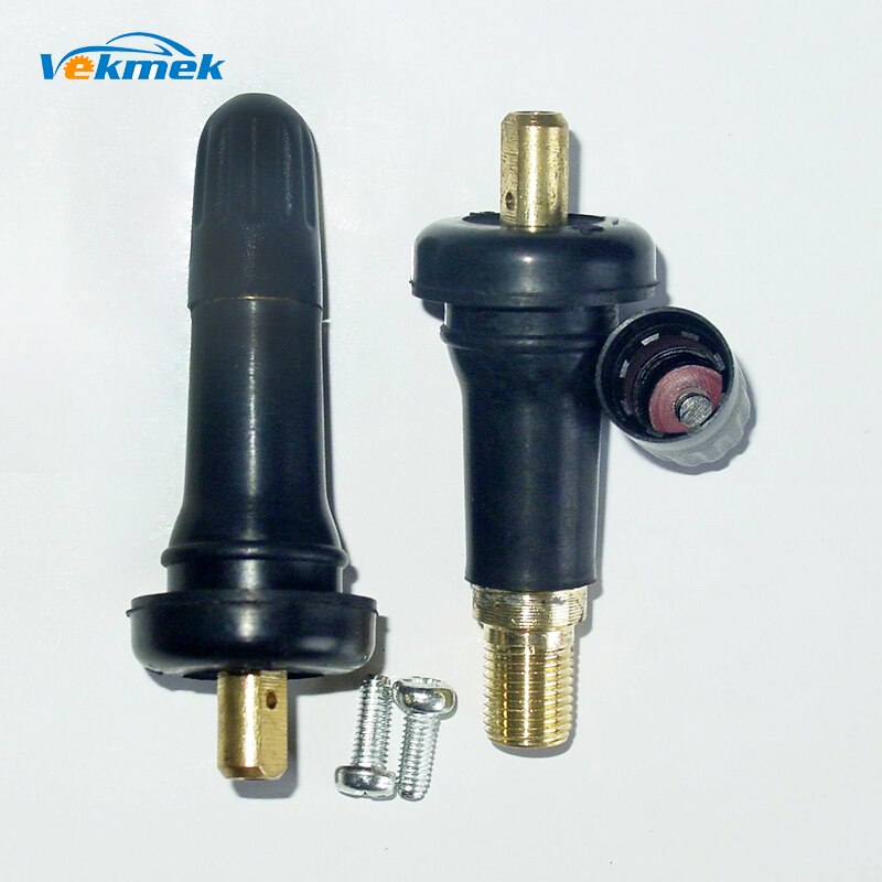 Válvulas de neumáticos TPMS413 para sensor TPMS, vástago de válvula de neumático sin cámara a presión, accesorios de sistema de monitoreo de presión de neumáticos, 4 Uds.